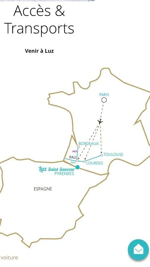 Appartement Loc luz st sauveur 3 à Luz-Saint-Sauveur 0*,  France